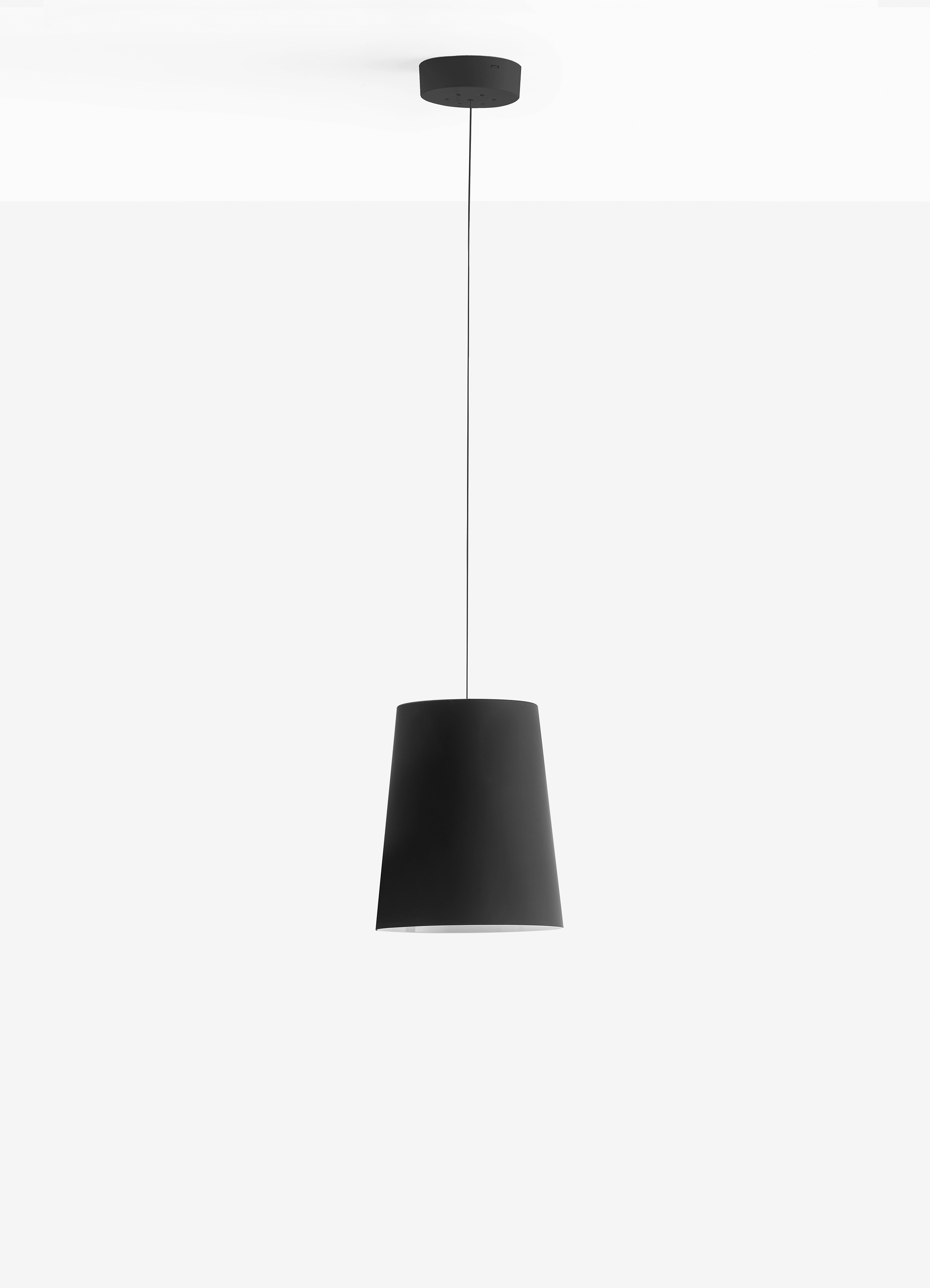 Hängelampe L001SW/A - Design Lampe von Pedrali Soft-touch GA - anthrazit