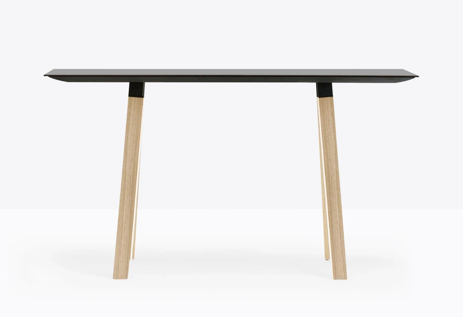 Hochtisch ARKI-TABLE Wood - von Pedrali NERO Fenix - FNP_NE 6mm RS 200x79cm