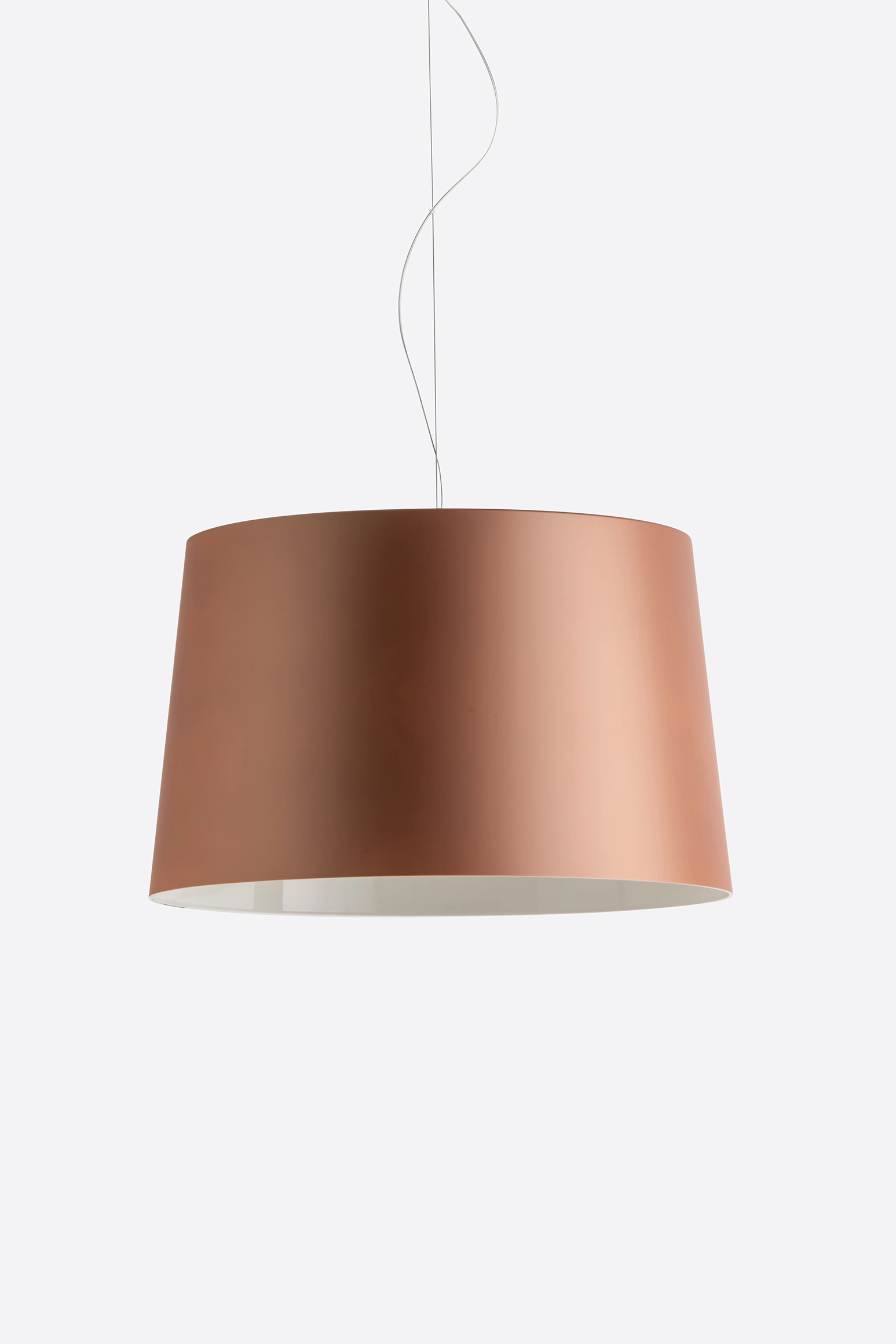 Hängelampe L001S/B SOFT - Design Lampe von Pedrali Soft-touch BE - beige schwarz 1,8 Meter