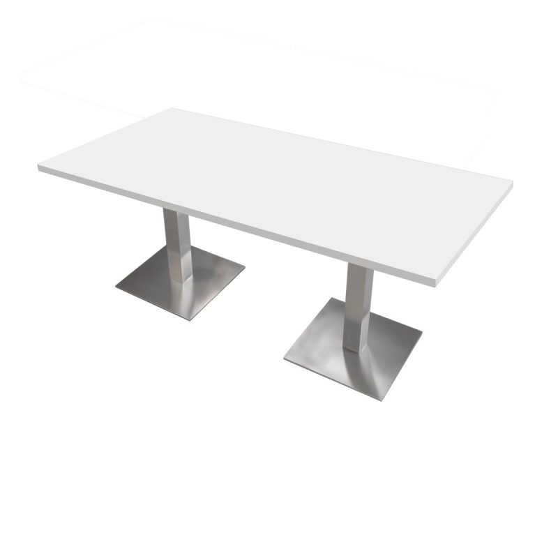Lowtable Square white - Mietdauer 1 Woche