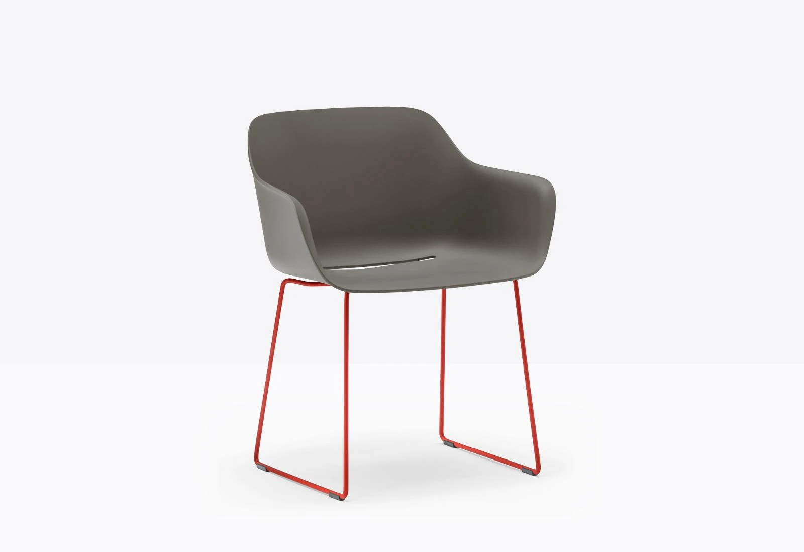 Stuhl BABILA XL 2744R - 100% Recycled von Pedrali CR-verchromt