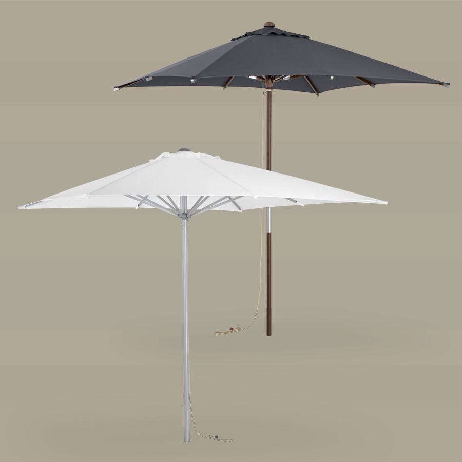Air Umbrella - Sonnenschirm von moree weiss